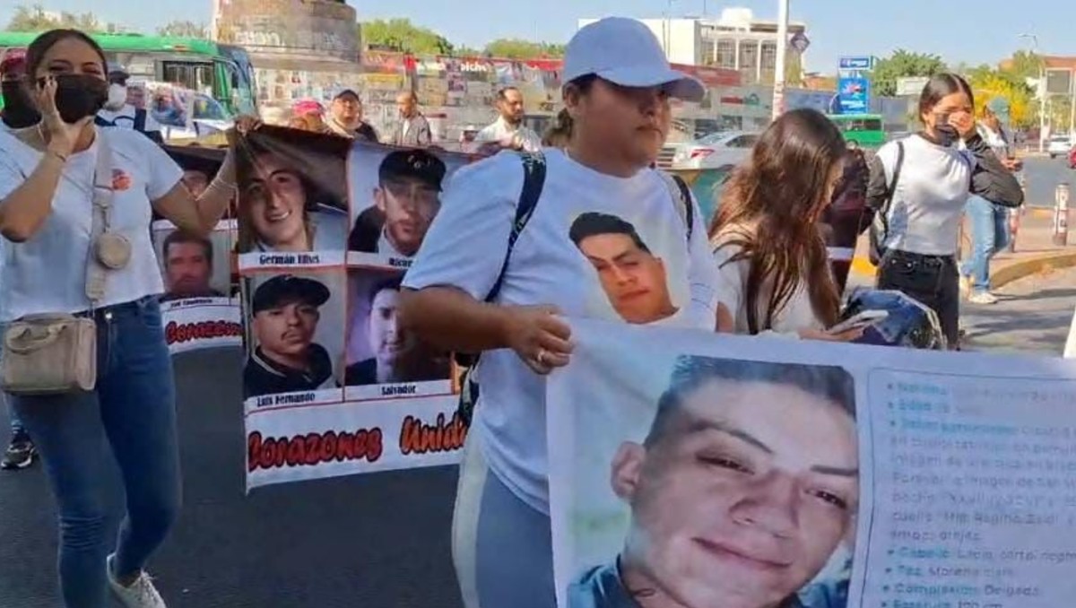 Colectivo de búsqueda protesta este 10 de mayo en Guadalajara (Pablo Núñez)