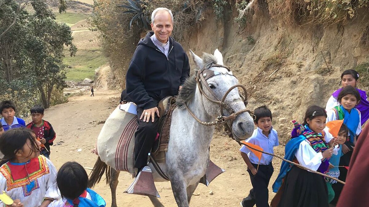 Francis Prevost fue obispo de Chiclayo, y llegó a nacionalizarse peruano. | AFP