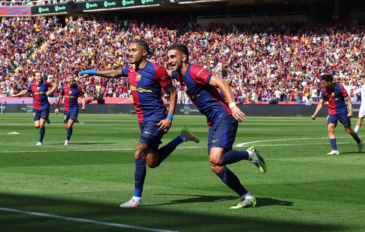 Barcelona sufre pero logra la remontada sobre Real Madrid y toma distancia en la pelea por LaLiga