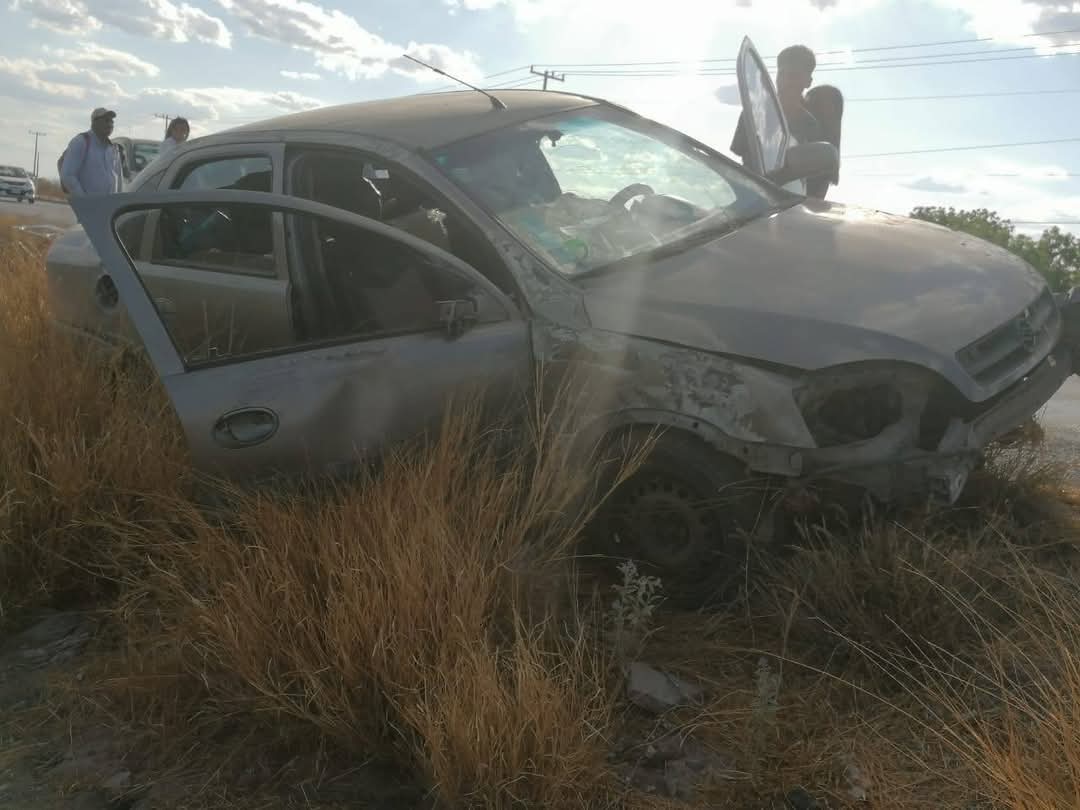 Tras el reporte de este accidente, al lugar acudieron los elementos de Bomberos Municipales para prestar apoyo.| Archivo