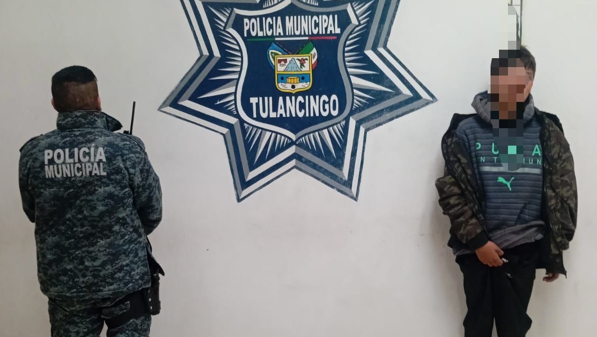 El sujeto fue sorprendido robando una motocicleta y fue agredido por habitantes de Tulancingo