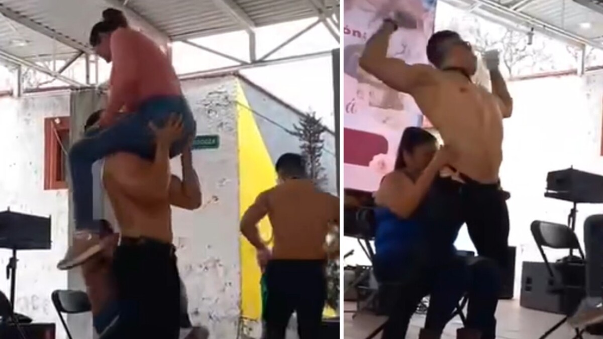 Ajacuba se convirtió en el tercer municipio de Hidalgo en ofrecer un show de bailarines exóticos como parte de los festejos por el Día de las Madres