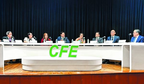 La CFE se reunió con empresas para elevar el contenido nacional en las obras hacia 2030. Especial.