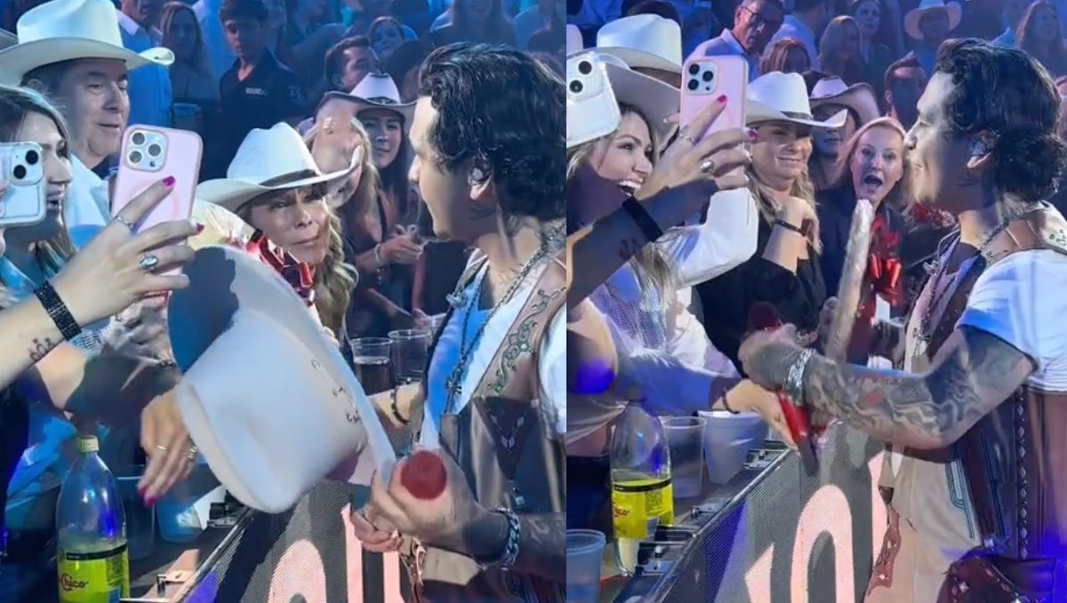 Christian Nodal protagoniza bochornoso encuentro con una fan. | ESPECIAL
