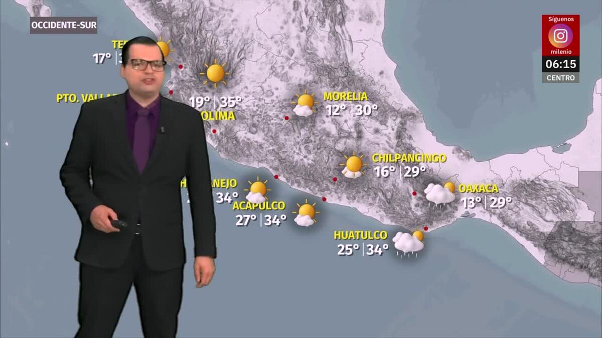 Clima de hoy lunes 12 de mayo de 2025 | Pronóstico con Nelson Valdez