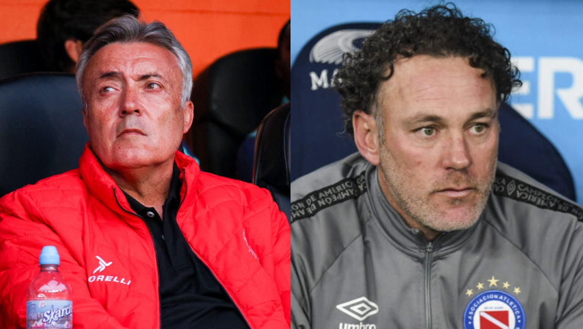 Domenec Torrent y Gabriel Milito: las dos opciones finales para ser DT de las Chivas (Imago7/AFP)