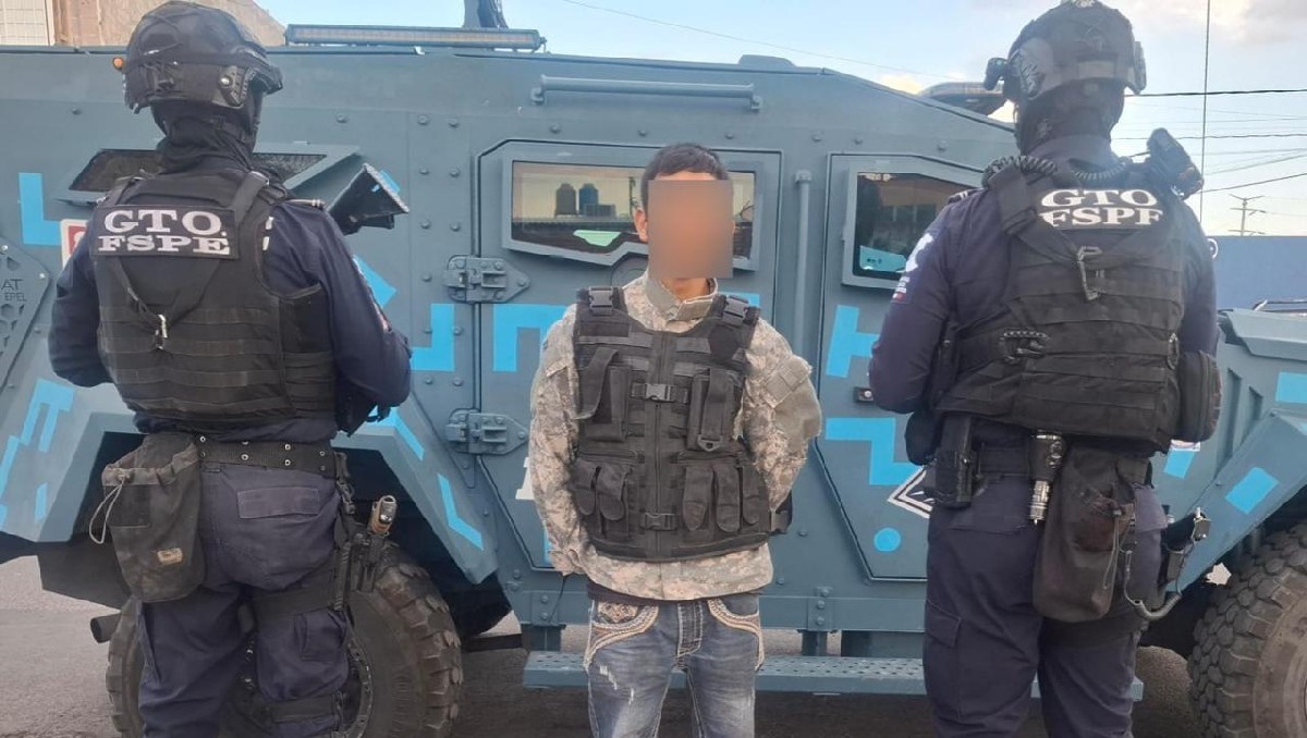 El detenido fue puesto a disposición de la Fiscalía General del Estado. | Cortesía