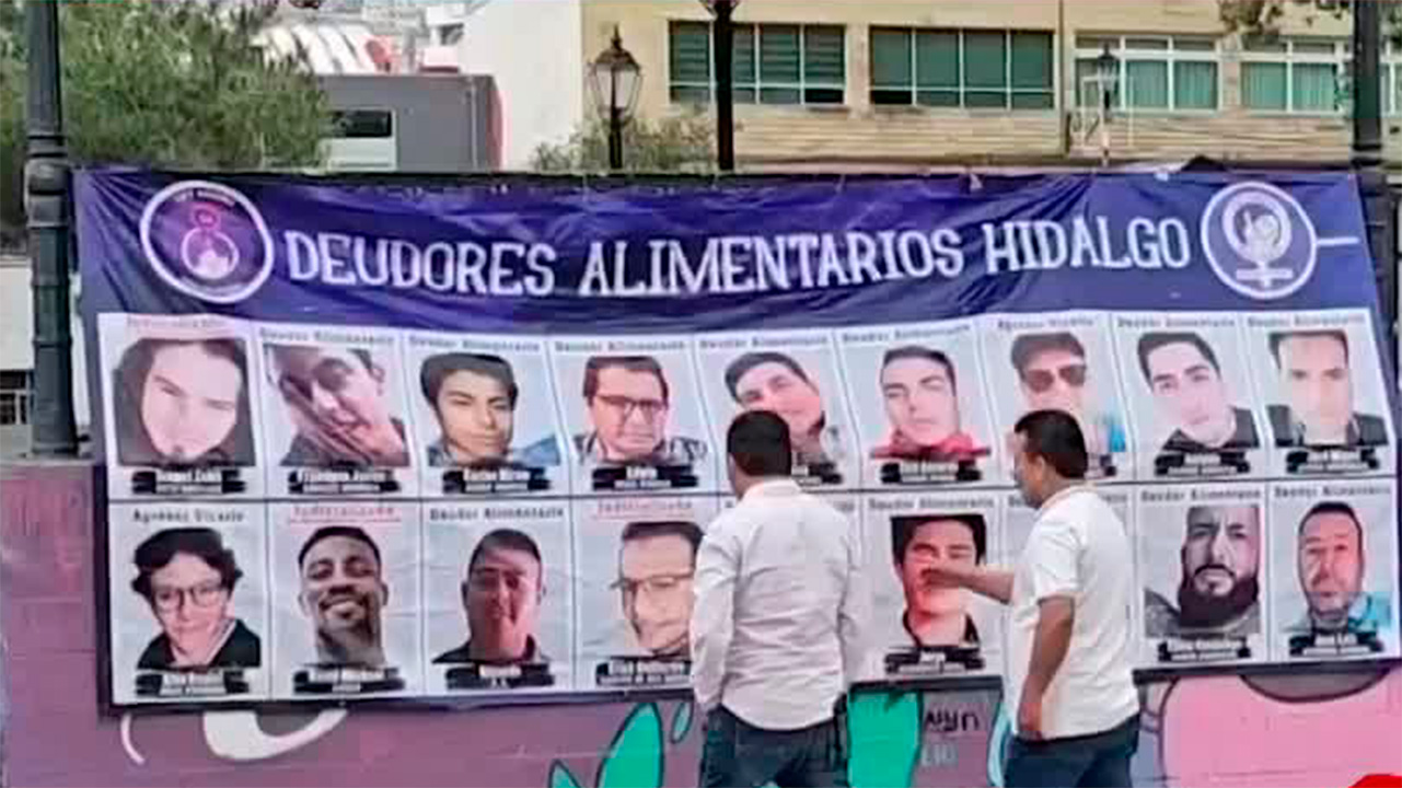En Hidalgo, madres protestan contra la violencia vicaria