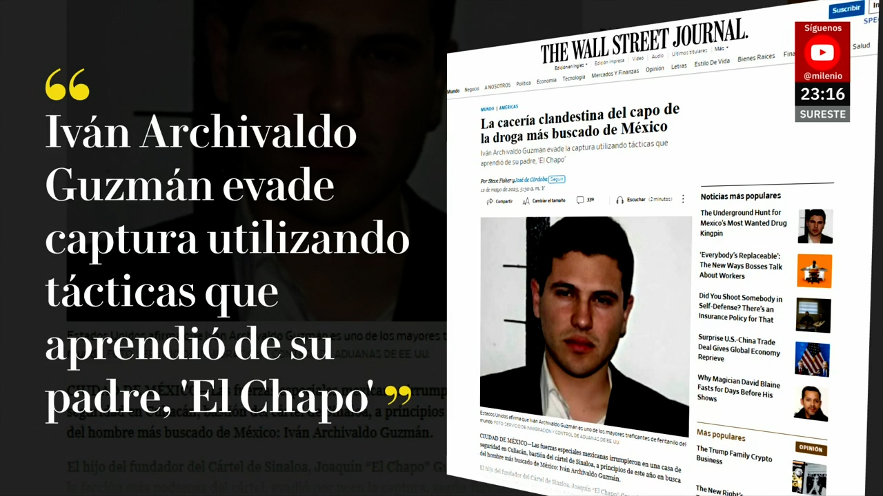 Así escapó Iván Archivaldo por narco túnel durante operativo militar
