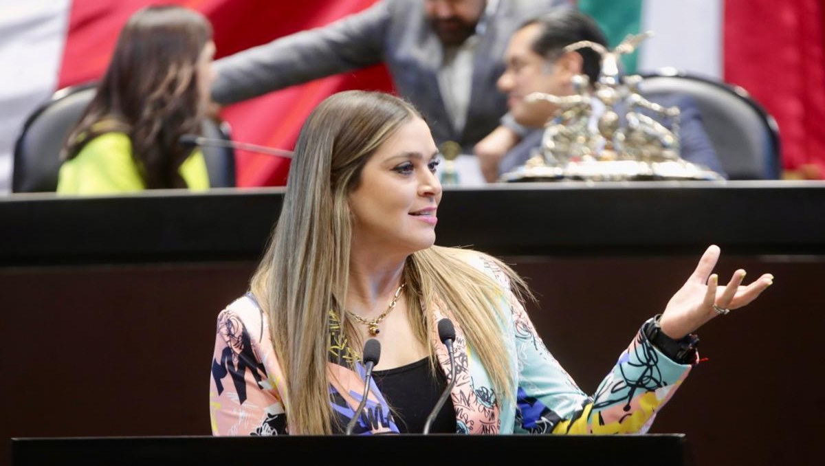 La legisladora y dos personas más de su equipo fueron asaltadas por tres hombres armados en una plaza. Foto: Especial