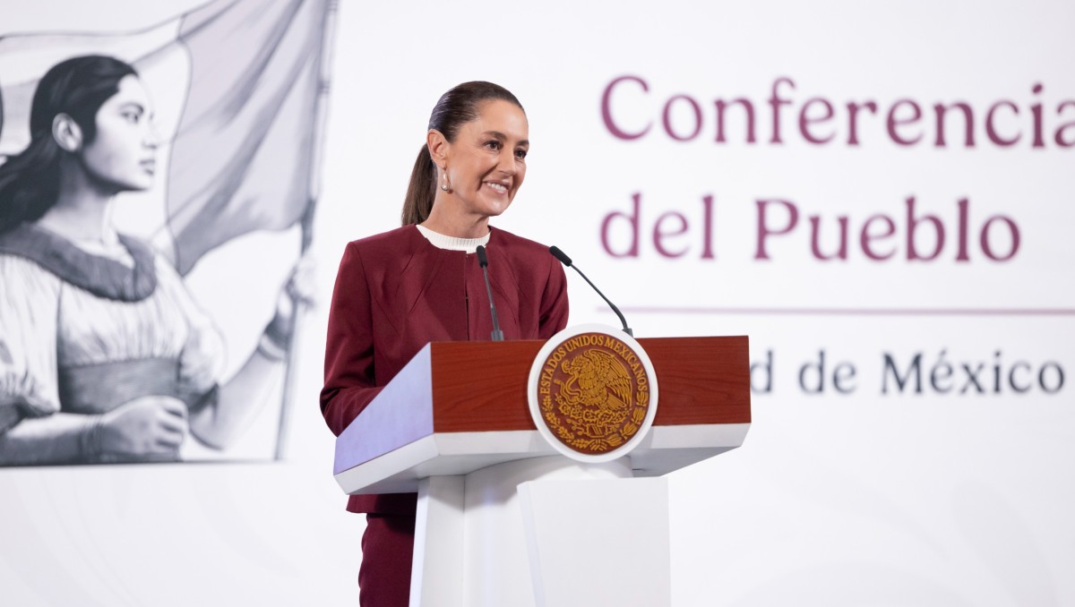 Mañanera del pueblo en México