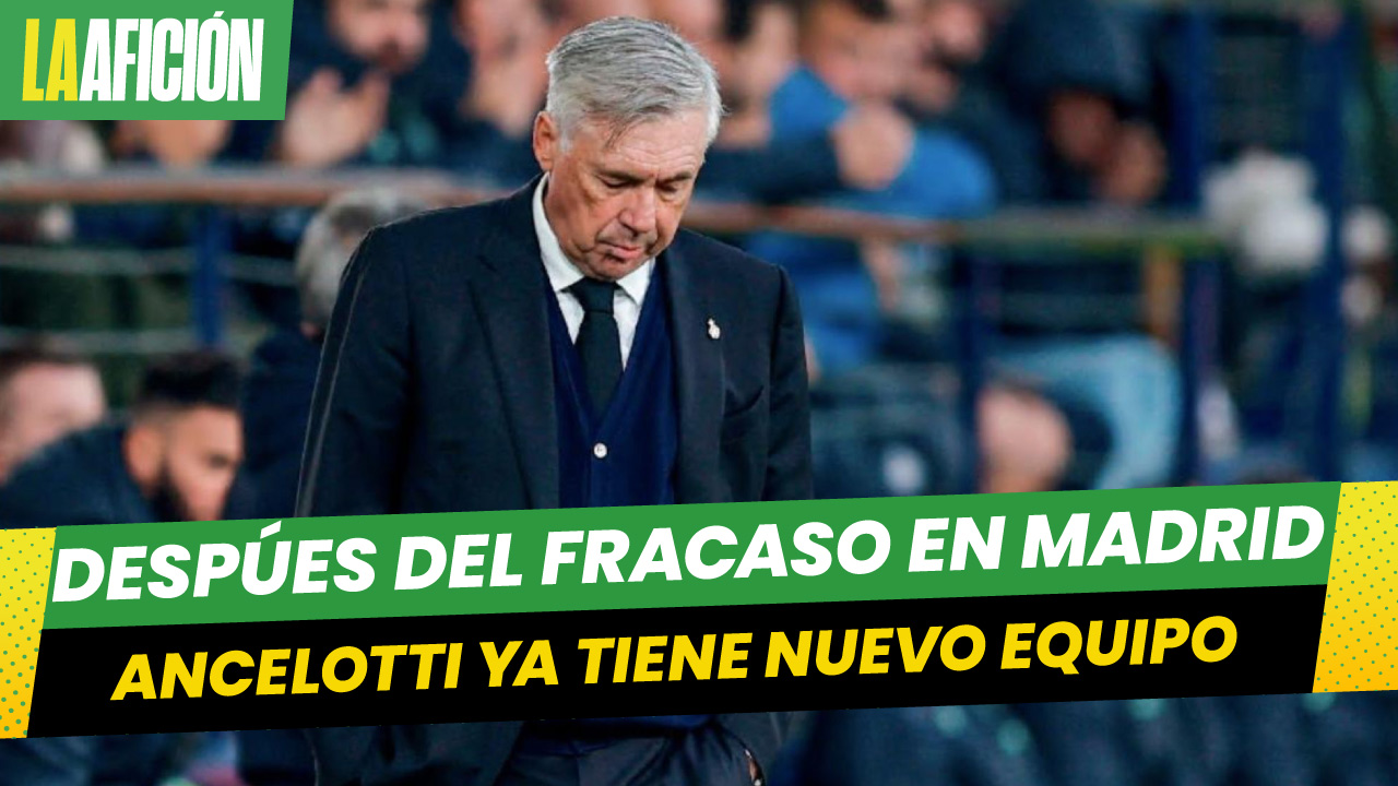 ¡OFICIAL! Carlo Ancelotti se va del Real Madrid y anuncian a su nuevo equipo