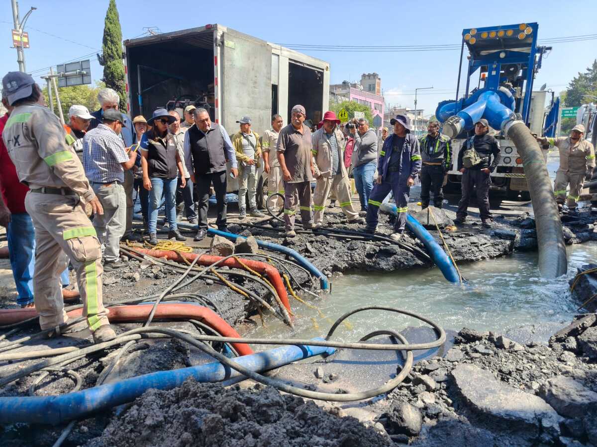 Parra Álvarez coordinó el despliegue de casi 100 trabajadores de Protección Civil. | Especial