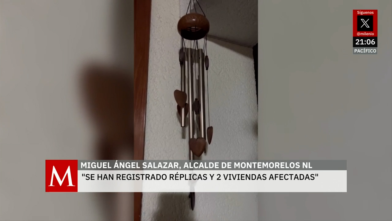 Saldo blanco tras sismo en Monterrey, confirma alcalde de Montemorelos