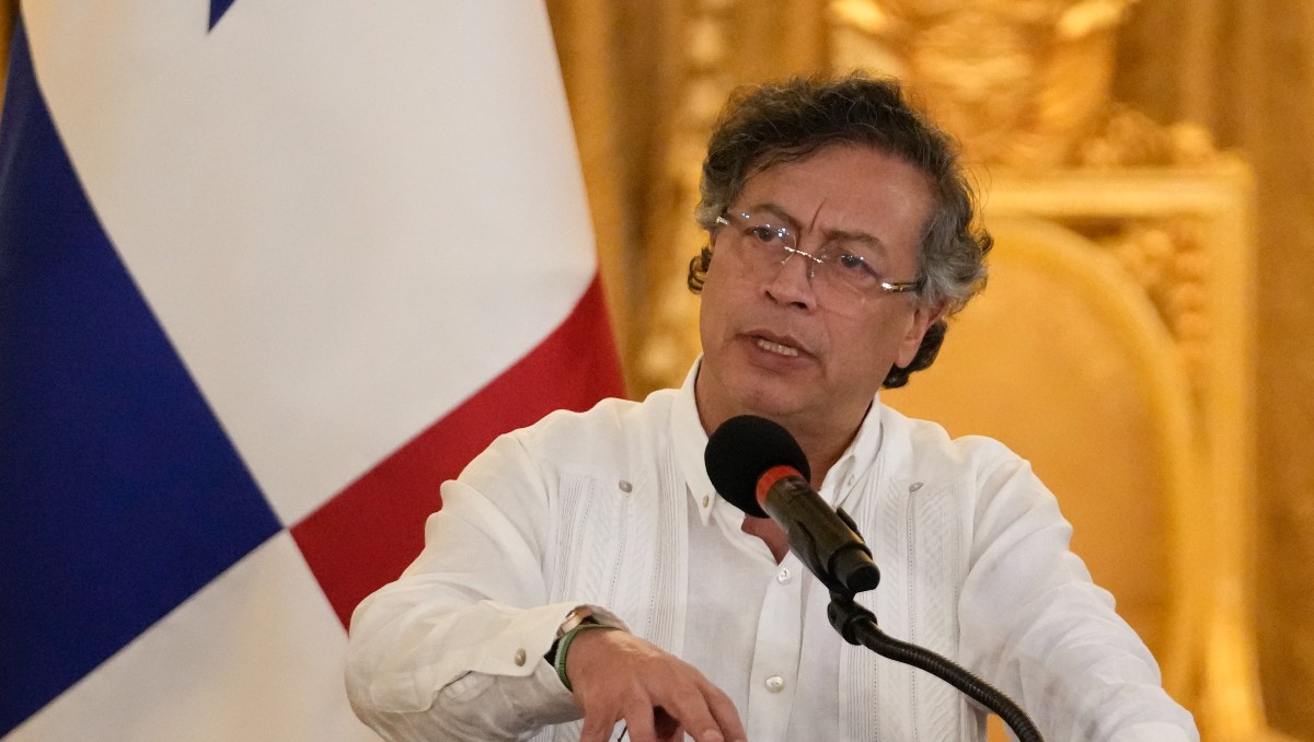 La semana pasada, Petro acusó a Mario Diaz-Balart de dirigir reuniones con las que buscan sacarlo del cargo.AP