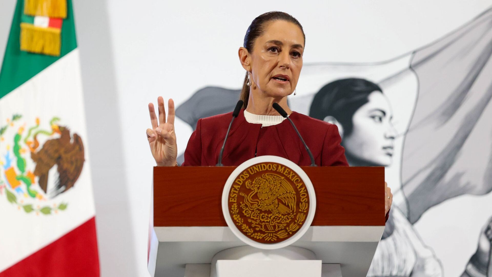 Sheinbaum pedirá información a EU sobre retiro de visa a gobernadora de BC