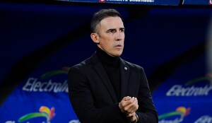 Vicente Sánchez durante la vuelta de cuartos de final entre Cruz Azul y León de la Liga MX.