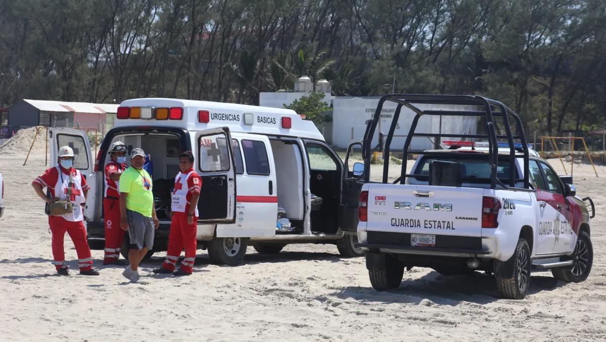 Una de las víctimas fue rescatada de playa Miramar, pero sin vida. (Yazmín Sánchez)