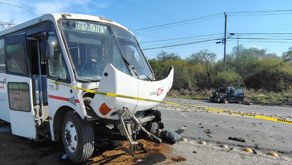 El accidente vial generó trafico vehicular en la zona. | Israel Santacruz