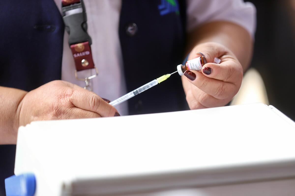 Se aplicaron 12 tipos de biológicos durante la Jornada Nacional de Vacunación.