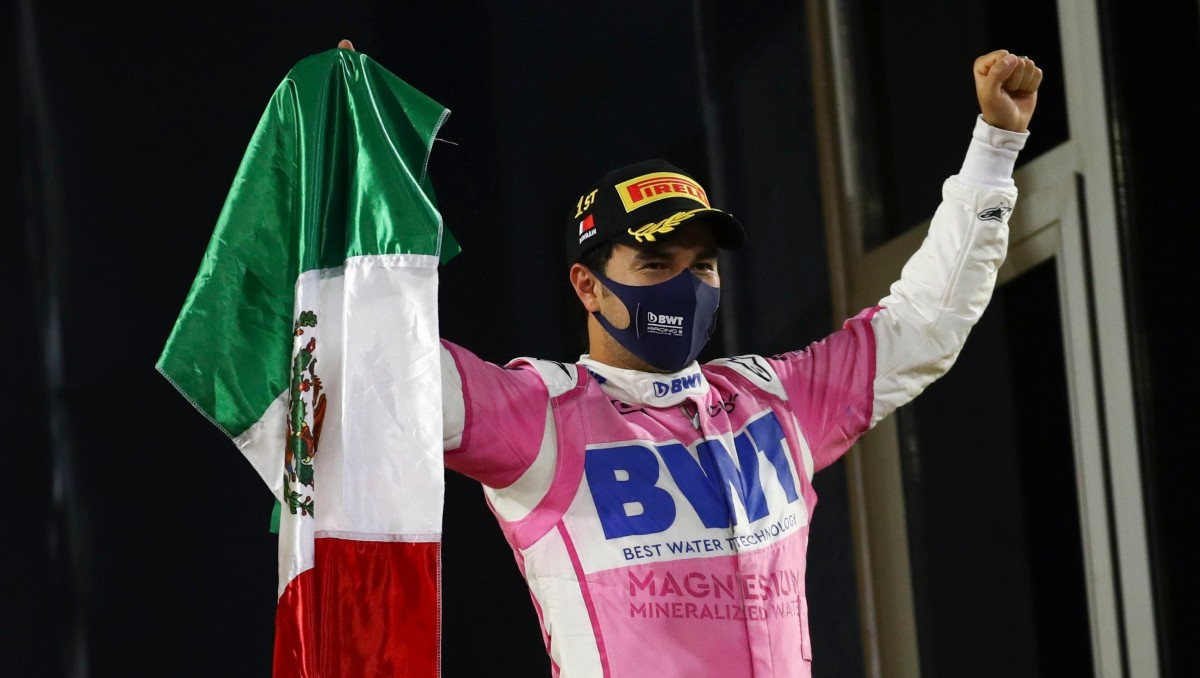 'Checo' Pérez  es recordad en la Fórmula 1 con su triunfo en el Gran Premio de Sakhir 2020 (EFE)