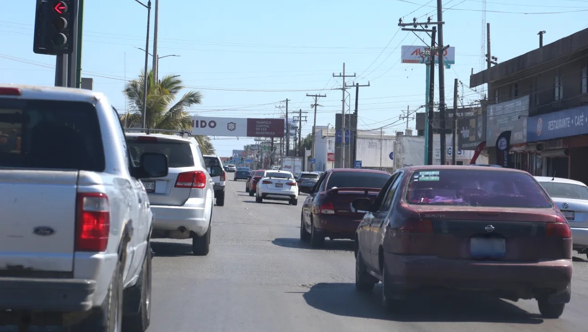 Entrada a Tampico desde la ciudad de Altamira. (Yazmín Sánchez)
