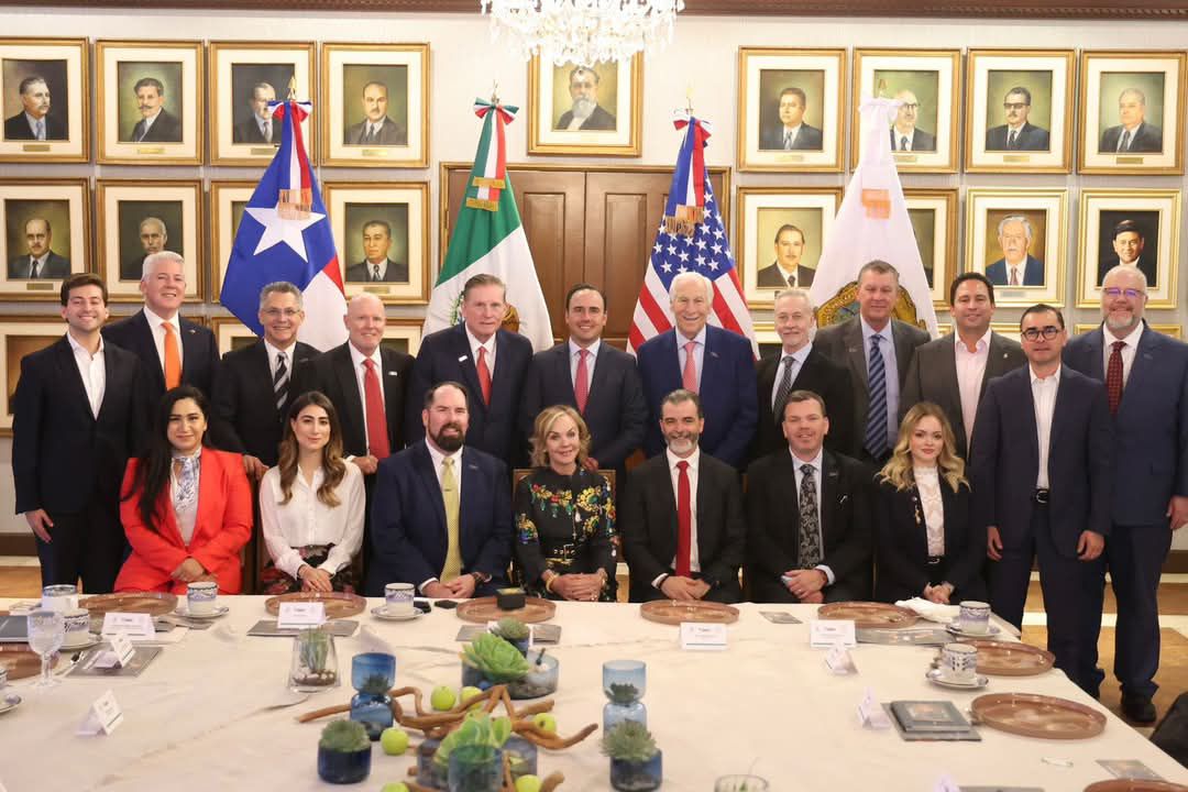 Gobernador de Coahuila se reúne con empresarios de Texas. | Especial