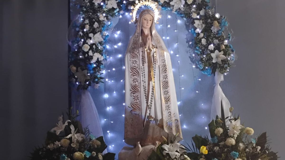 Los laicos comprometidos disfrutaron como cada año de esta fiesta patronal en honor a la madre de Jesucristo.| Lili Figueroa