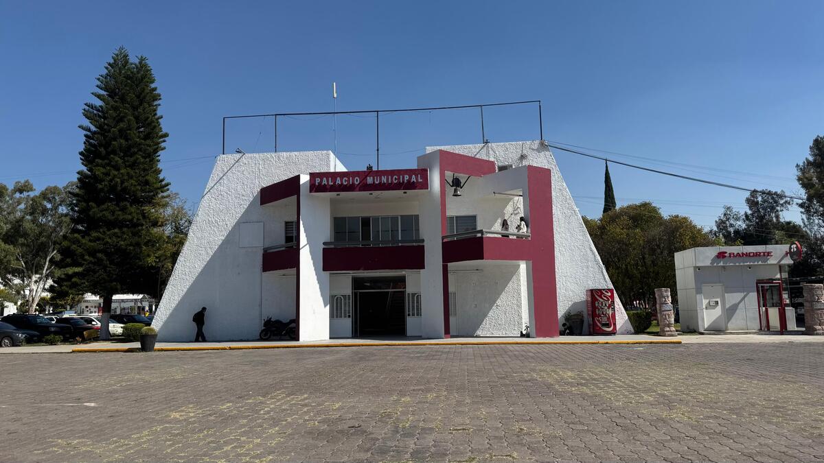 Palacio municipal de Tula de Allende. (Especial)