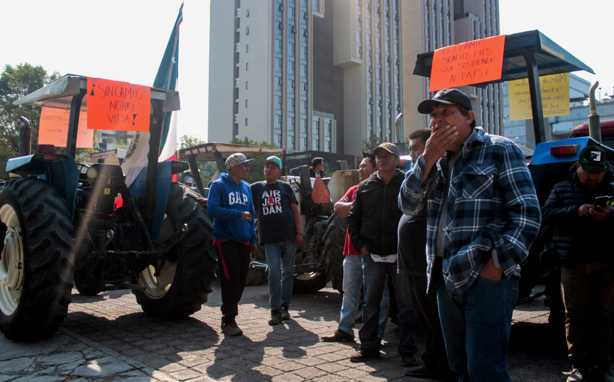 Protesta en SAT Angelópolis, Puebla | Agencia Es Imagen