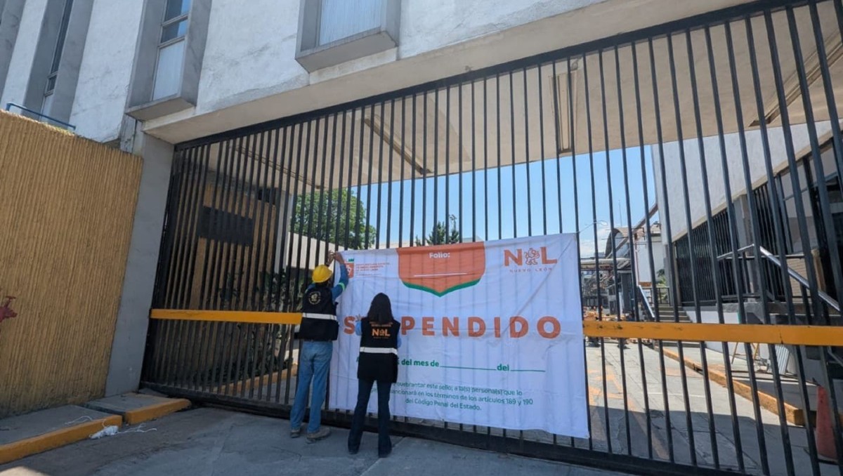 La Secretaría de Medio Ambiente informó de la suspensión a PYOSA. Foto: Especial