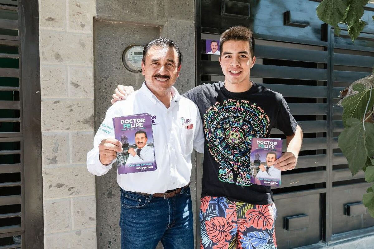 El aspirante citó que los jóvenes son el presente y el futuro.| Cortesía