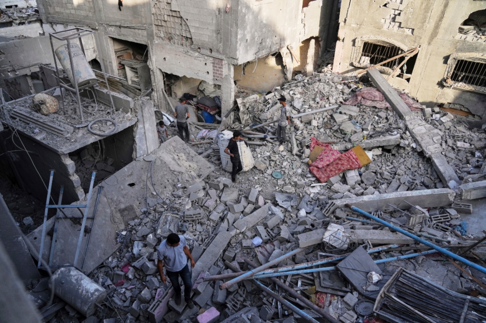 Ataques israelíes contra el norte de la Franja de Gaza.|AP
