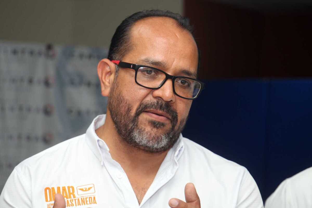 El candidato del Movimiento Naranja, tuvo la oportunidad de compartir su visión para la construcción de un nuevo municipio.| Rolando Riestra