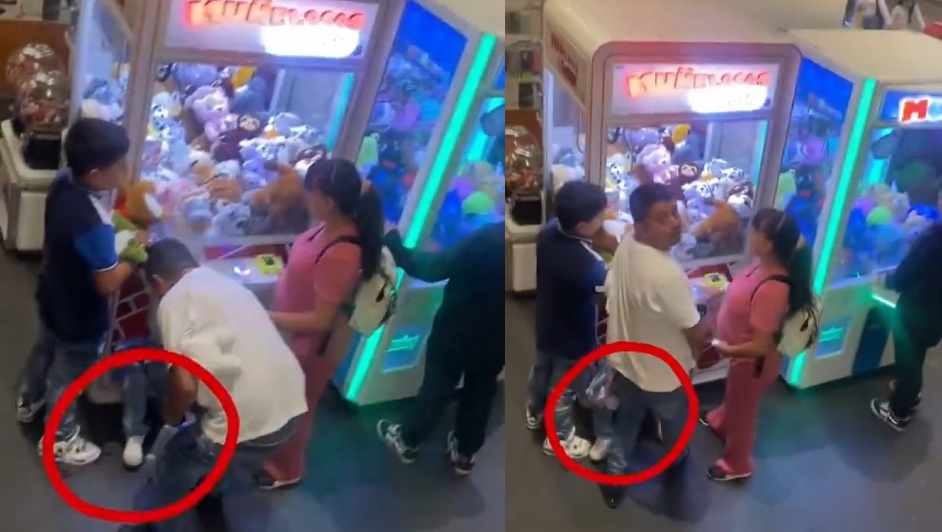En el video solo se pueden ver las piernas de la menor. | Especial