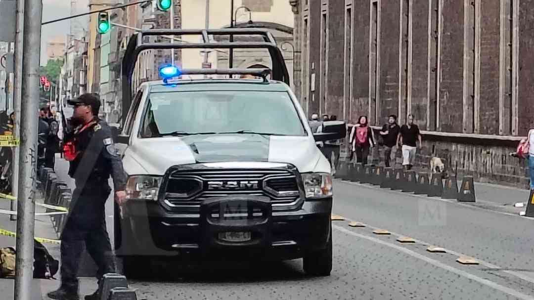 La víctima fue el copiloto del motociclista.