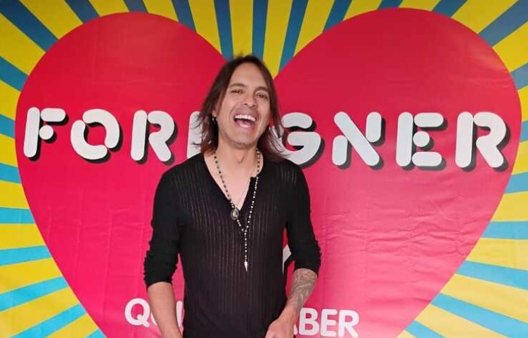 Luis Maldonado, vocalista del grupo Foreigner, visitó México. (LIZBETH CRUZ)