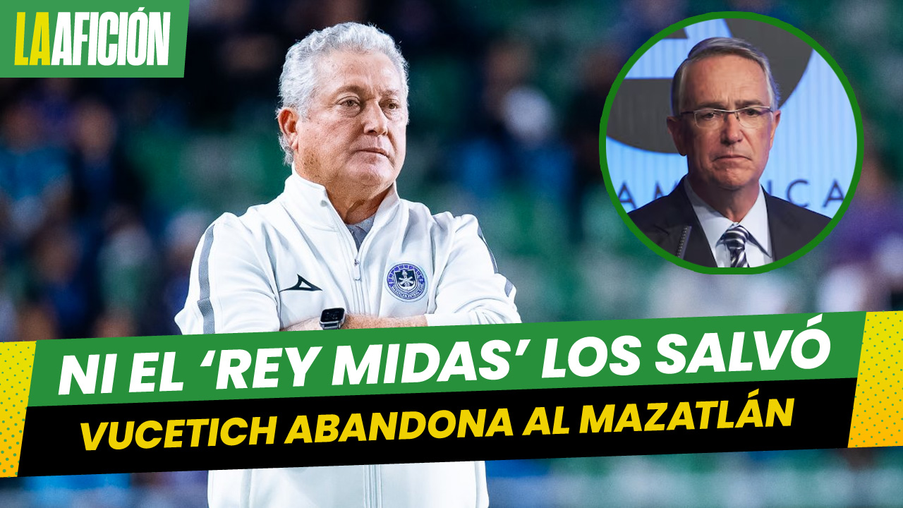 Víctor Manuel Vucetich renuncia como director técnico del Mazatlán FC
