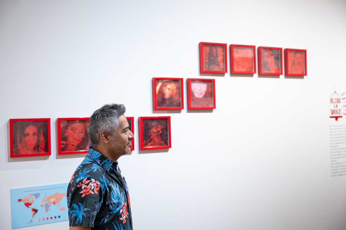 El trabajo del artista busca que cada persona sea totalmente libre con su cuerpo, sus deseos y cómo se siente por dentro. (Foto:  Cristian Martín)