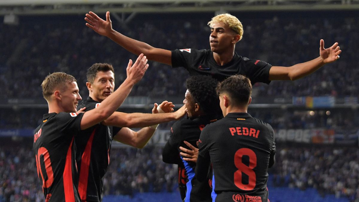 Barcelona, campeón de LaLiga española tras ganar el derbi (AFP)