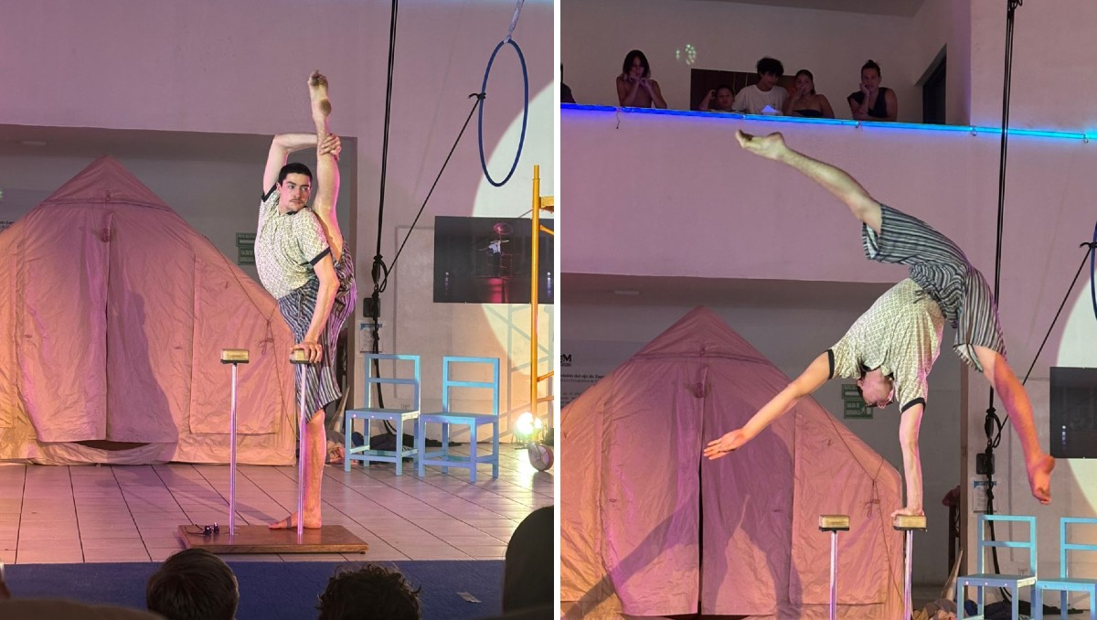 El circo llega al Festival Cultural de Mayo (Daniela Nuño)