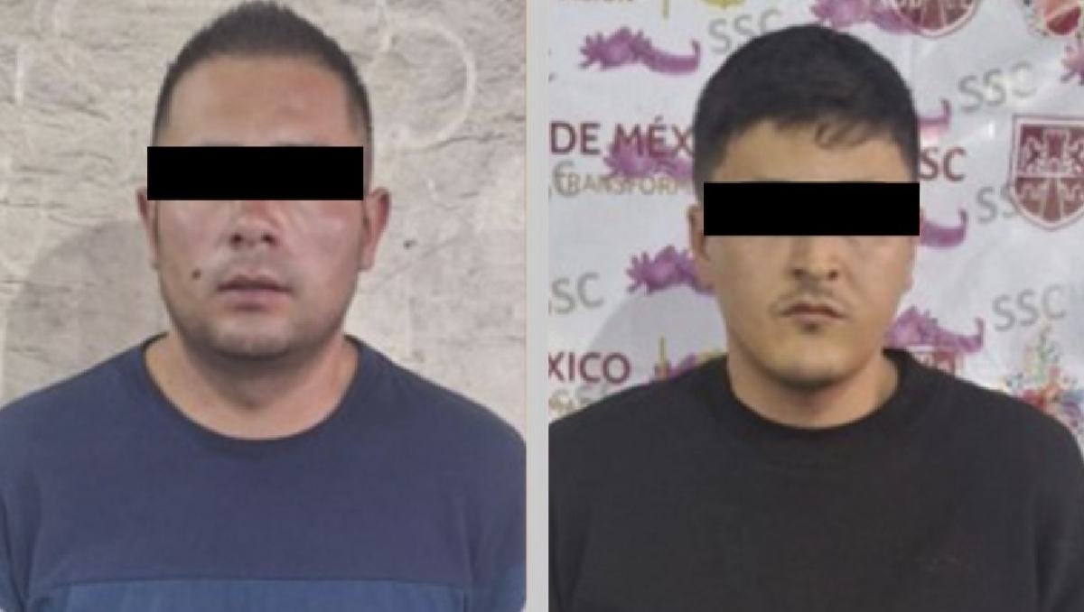 Los colombianos fueron detenidos cuando circulaban en la Ciudad de México. Foto: (Especial)