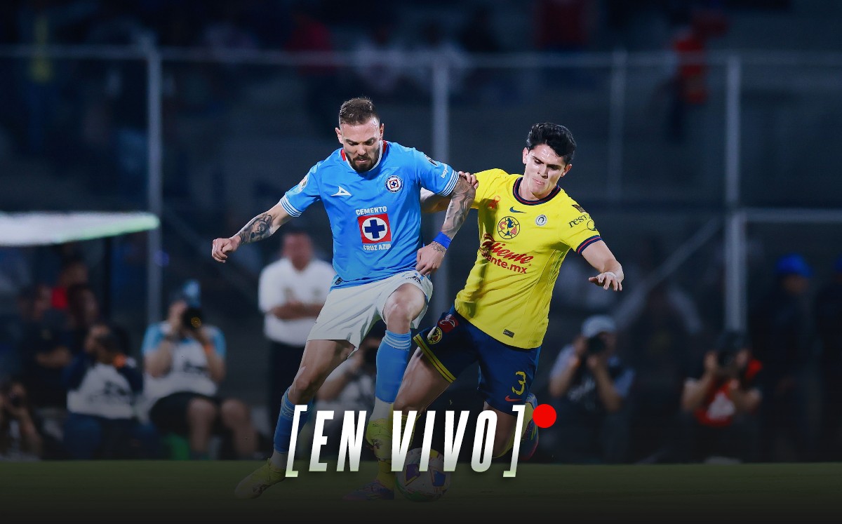 Cruz Azul vs América EN VIVO. Semifinal Ida Liga MX, Clausura 2025 (Imago7)