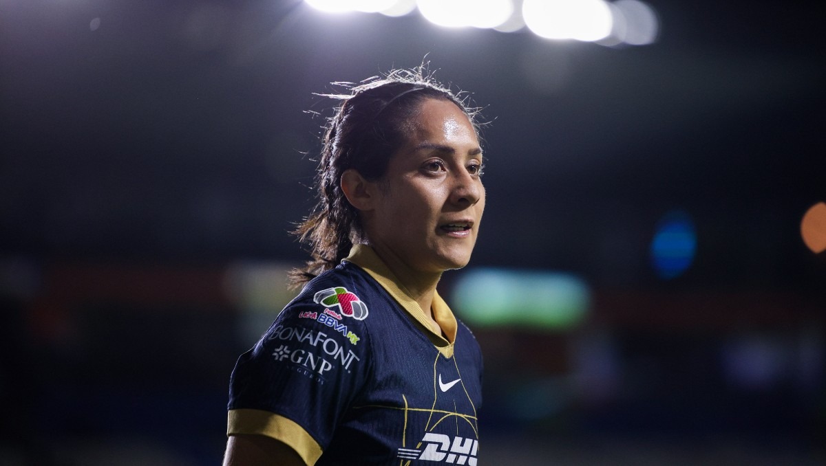 La histórica capitana de Pumas Femenil Dania Padilla sale del equipo universitario este 2025 (Imago7)