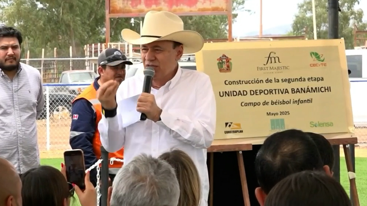 Inauguran nueva infraestructura deportiva en Banámichi, Sonora