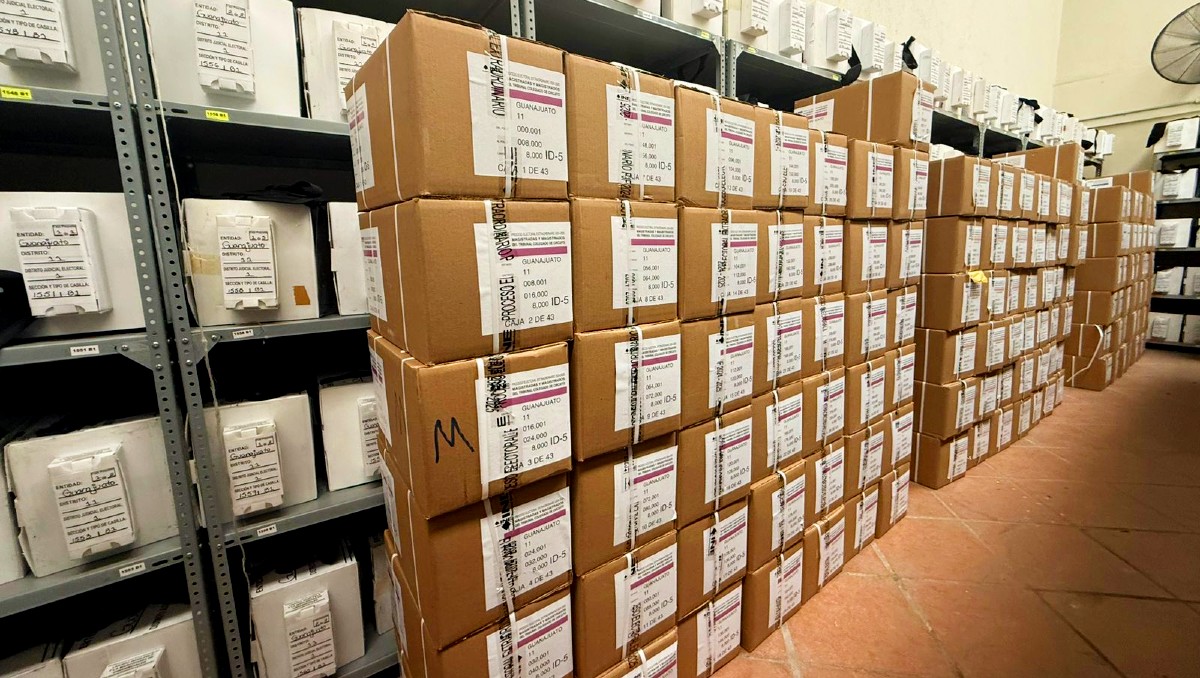 INE en León recibe boletas para elecciones al Poder Judicial | Especial