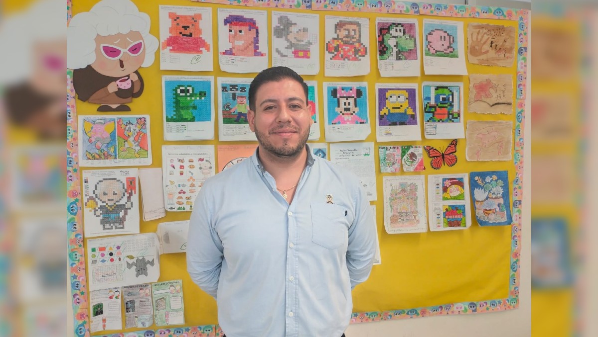 Laurence de Jesús Garibay llegó a Jalisco para seguir su carrera en la docencia (Sonia Gamiño)