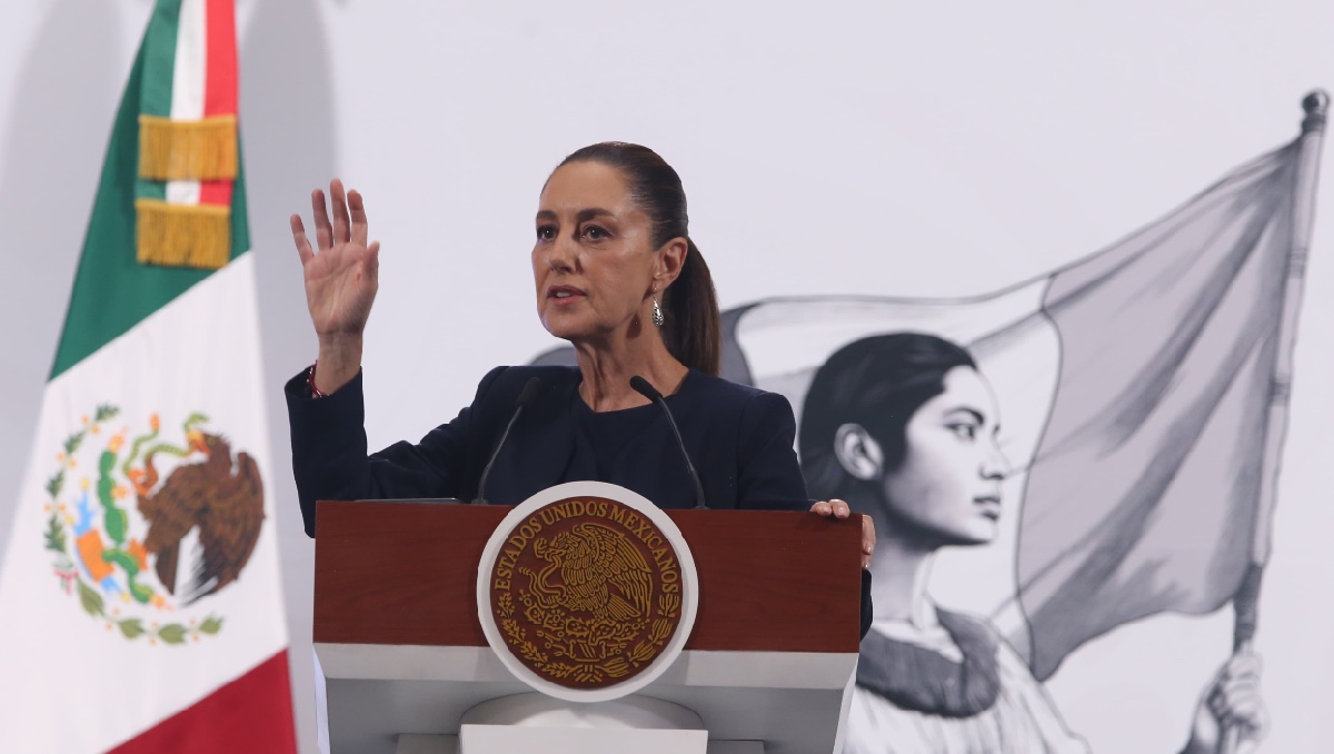 La mandataria negó que los agentes estadunidenses participaran en operaciones en México. (Ariana Pérez)