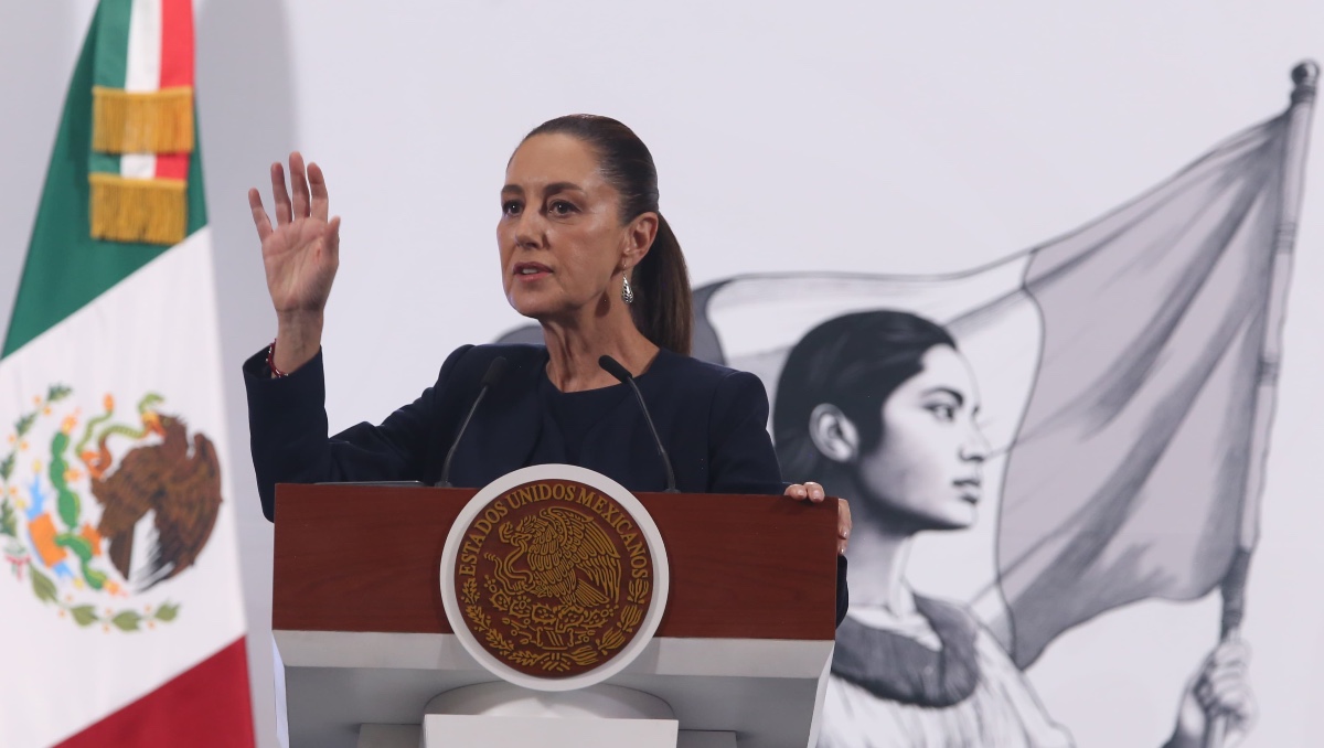 La Presidenta se pronunció sobre el caso de asesinato de la influencer Valeria Márquez. (Ariana Pérez)