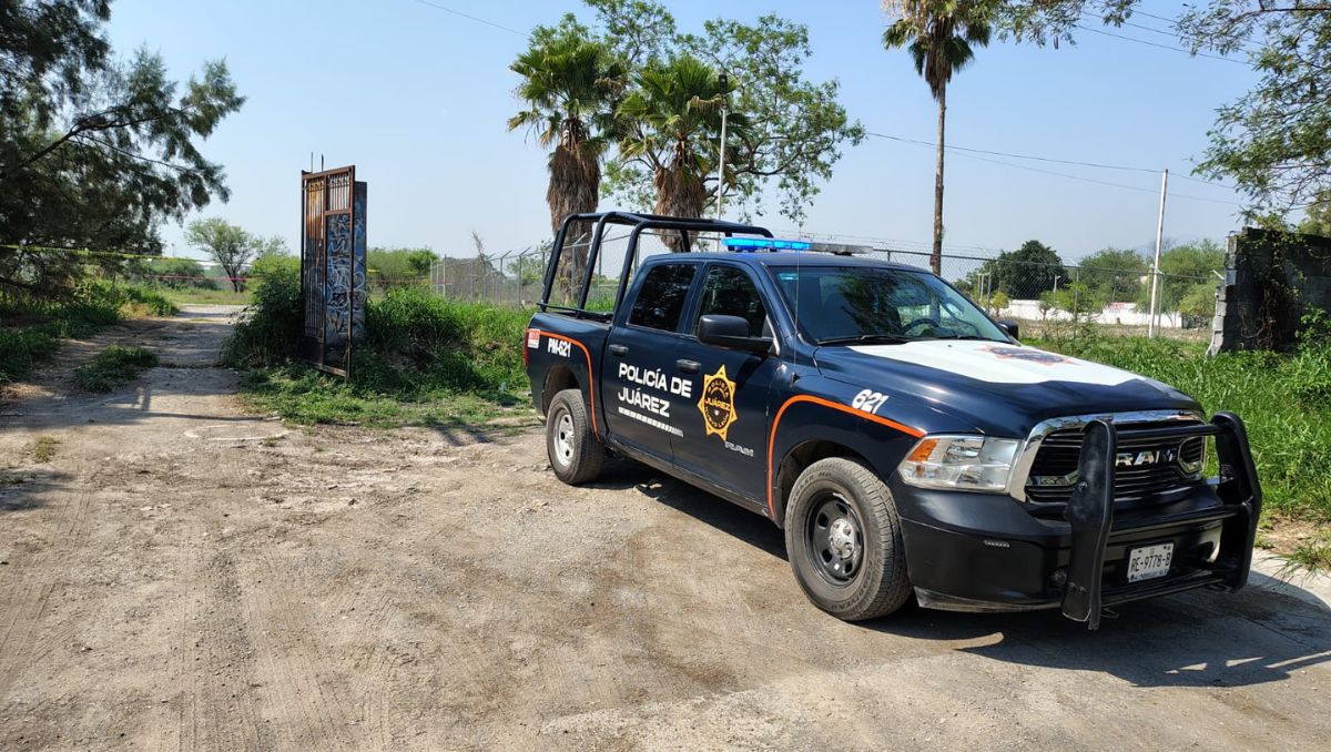 Los restos óseos serían trasladados al Servicio Médico Forense. Agustín Martínez